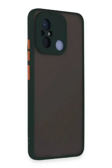 Newface Xiaomi Redmi 12C Kılıf Montreal Silikon Kapak - Yeşil resmi