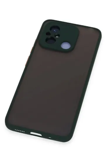Newface Xiaomi Redmi 12C Kılıf Montreal Silikon Kapak - Yeşil resmi