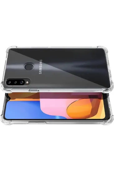 Newface Samsung Galaxy A20S Kılıf Olex Tpu Silikon resmi
