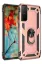 Newface Samsung Galaxy S21 Plus Kılıf Sofya Yüzüklü Silikon Kapak - Rose resmi
