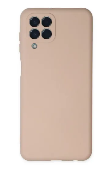 Newface Samsung Galaxy M33 Kılıf Nano içi Kadife Silikon - Pudra resmi