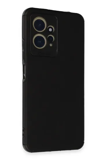 Newface Xiaomi Redmi Note 12 4G Kılıf Loop Deri Silikon - Siyah resmi