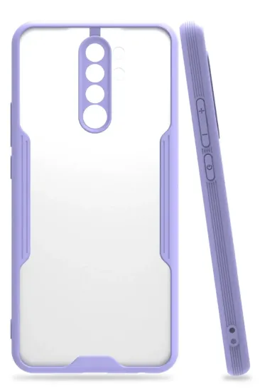 Newface Xiaomi Redmi 9 Kılıf Platin Silikon - Lila resmi