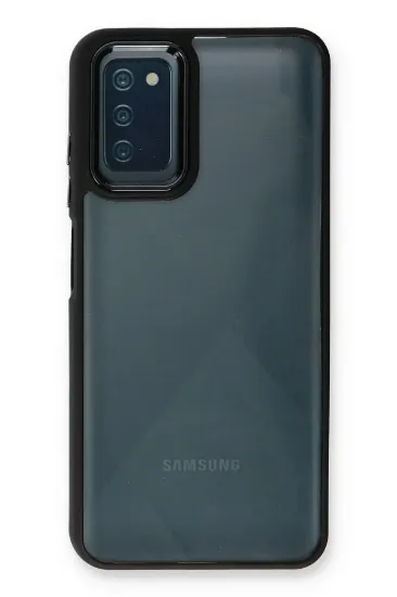 Newface Samsung Galaxy A03S Kılıf Dora Kapak - Siyah resmi