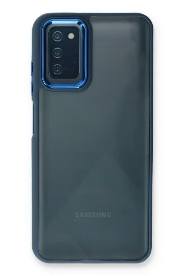 Newface Samsung Galaxy A03S Kılıf Dora Kapak - Mavi resmi