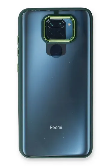 Newface Xiaomi Redmi Note 9 Kılıf Dora Kapak - Haki Yeşil resmi