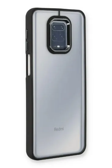 Newface Xiaomi Redmi Note 9 Pro Kılıf Dora Kapak - Siyah resmi