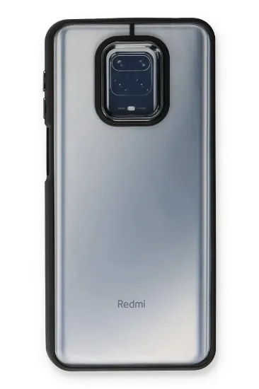 Newface Xiaomi Redmi Note 9 Pro Kılıf Dora Kapak - Siyah resmi