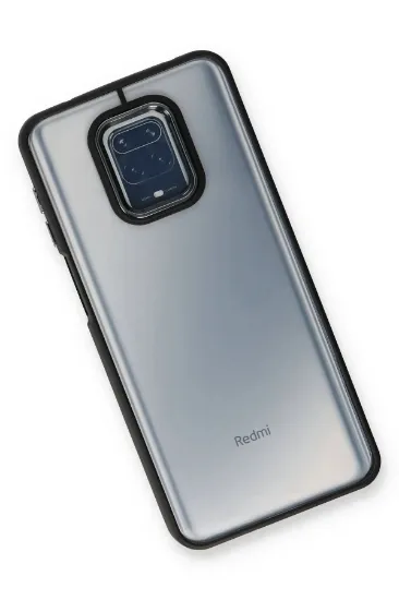 Newface Xiaomi Redmi Note 9 Pro Kılıf Dora Kapak - Siyah resmi