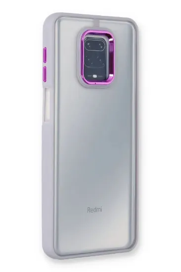 Newface Xiaomi Redmi Note 9 Pro Kılıf Dora Kapak - Lila resmi