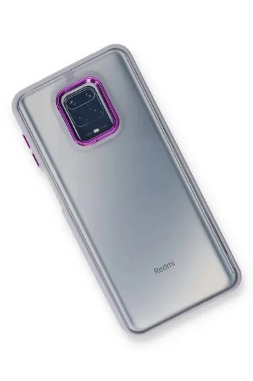 Newface Xiaomi Redmi Note 9 Pro Kılıf Dora Kapak - Lila resmi