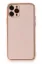 Newface iPhone 11 Pro Kılıf Coco Deri Silikon Kapak - Pembe resmi