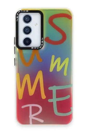 Newface Samsung Galaxy A54 5G Kılıf Estoril Desenli Kapak - Estoril - 3 resmi