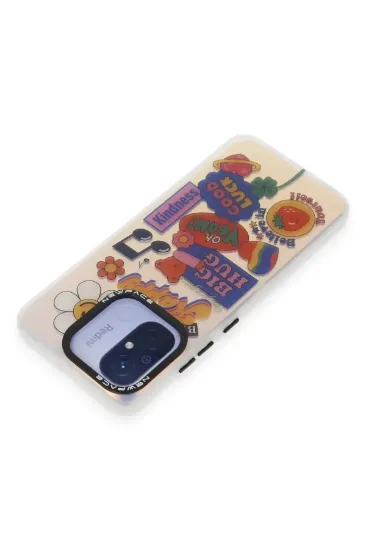 Newface Xiaomi Redmi 12C Kılıf Estoril Desenli Kapak - Estoril - 15 resmi