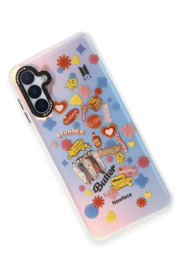 Newface Samsung Galaxy A04S Kılıf Estoril Desenli Kapak - Estoril - 16 resmi