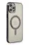 Newface iPhone 12 Pro Max Kılıf Magneticsafe Lazer Silikon - Siyah resmi