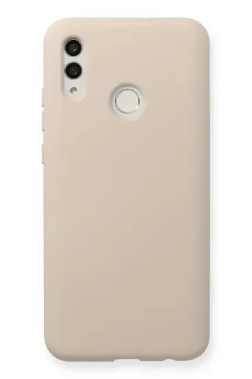 Newface Huawei P Smart 2019 Kılıf Nano içi Kadife Silikon - Pudra resmi