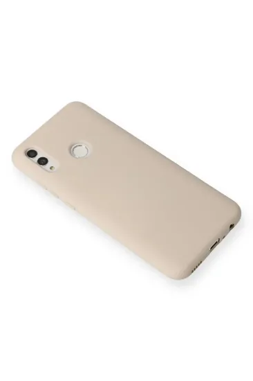 Newface Huawei P Smart 2019 Kılıf Nano içi Kadife Silikon - Pudra resmi