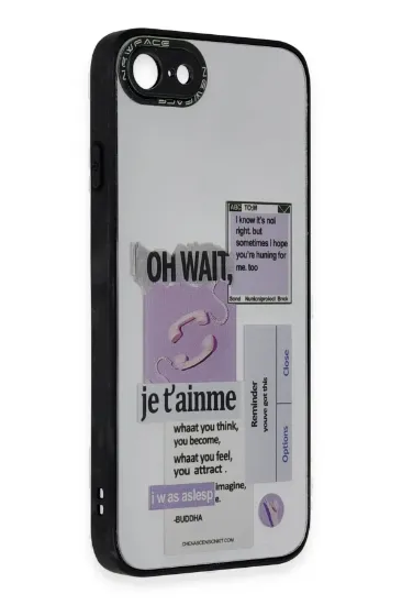 Newface iPhone 7 Kılıf Mirror Desenli Kapak - Mirror - 4 resmi