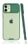Newface iPhone 12 Kılıf Platin Kamera Koruma Silikon - Yeşil resmi