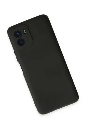 Newface Vivo Y15S Kılıf First Silikon - Siyah resmi