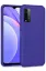 Newface Xiaomi Redmi 9T Kılıf Nano içi Kadife Silikon - Mor resmi
