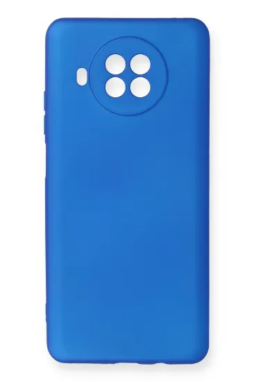Newface Xiaomi Redmi Note 9 Pro 5G Kılıf First Silikon - Mavi resmi