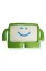 Newface iPad 10.2 (7.nesil) Kılıf Karakter Tablet Silikon - Yeşil resmi