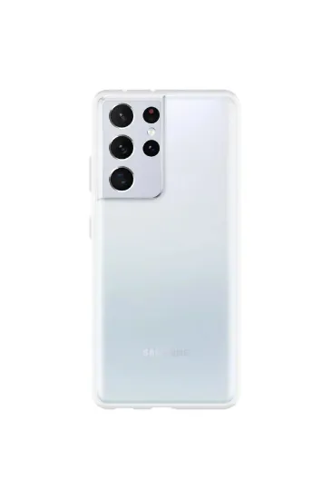Newface Samsung Galaxy S21 Ultra Kılıf Lüx Şeffaf Silikon resmi