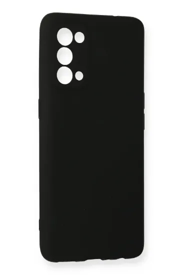 Newface Oppo Reno 5 Kılıf First Silikon - Siyah resmi