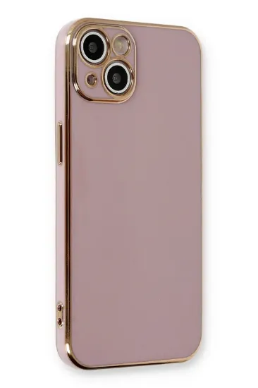 Newface iPhone 13 Kılıf Volet Silikon - Mor resmi