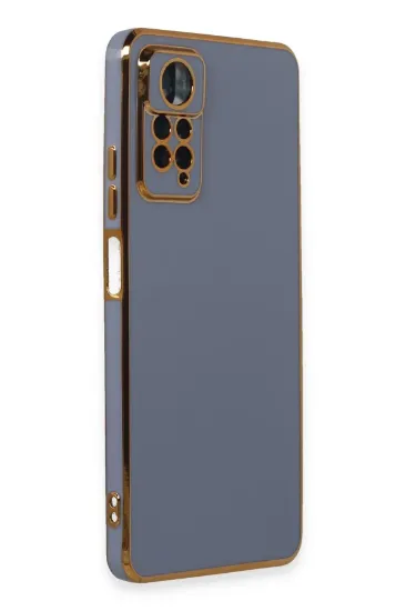 Newface Xiaomi Redmi Note 11 Pro Kılıf Volet Silikon - Mavi resmi