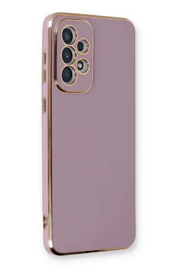 Newface Samsung Galaxy A53 5G Kılıf Volet Silikon - Mor resmi