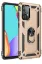 Newface Samsung Galaxy A32 Kılıf Sofya Yüzüklü Silikon Kapak - Gold resmi