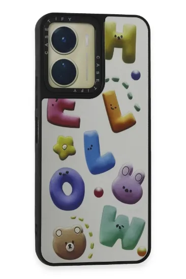 Newface Vivo Y16 Kılıf Mirror Desenli Kapak - Mirror - 15 resmi