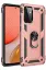 Newface Samsung Galaxy A72 Kılıf Sofya Yüzüklü Silikon Kapak - Rose resmi