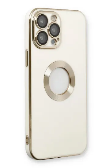 Newface iPhone 13 Pro Kılıf Store Silikon - Beyaz resmi
