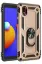 Newface Samsung Galaxy A01 Core Kılıf Sofya Yüzüklü Silikon Kapak - Gold resmi