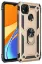 Newface Xiaomi Redmi 9C Kılıf Sofya Yüzüklü Silikon Kapak - Gold resmi