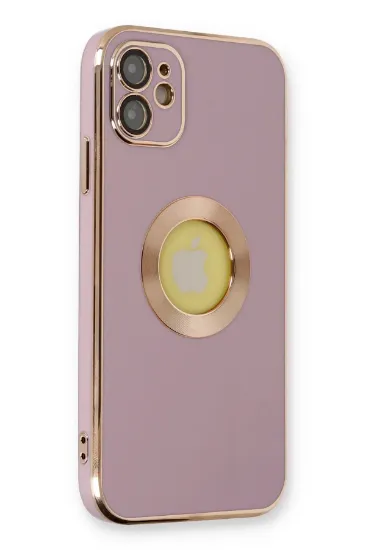 Newface iPhone 12 Kılıf Store Silikon - Mor resmi