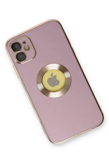 Newface iPhone 12 Kılıf Store Silikon - Mor resmi