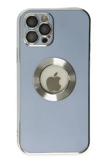 Newface iPhone 12 Pro Kılıf Store Silikon - Sierra Blue resmi