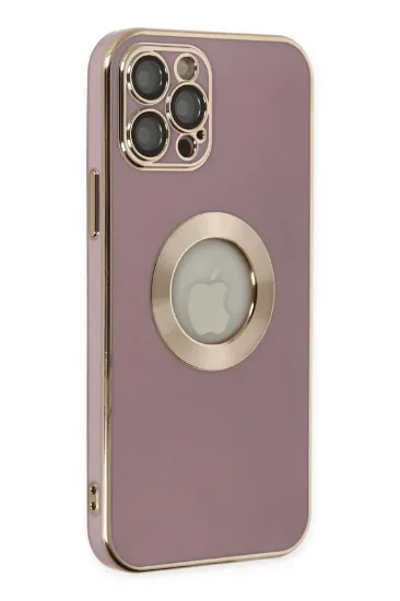 Newface iPhone 12 Pro Kılıf Store Silikon - Mor resmi