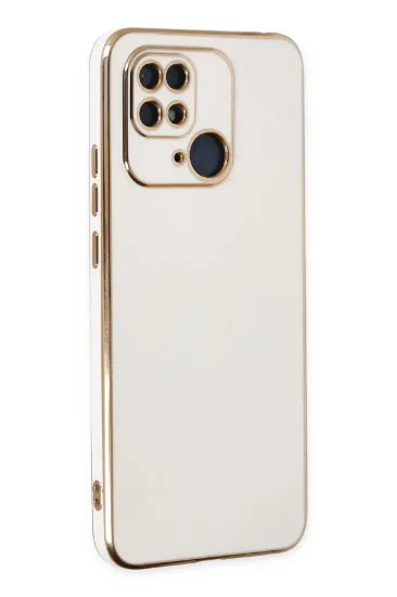 Newface Xiaomi Redmi 10C Kılıf Volet Silikon - Beyaz resmi