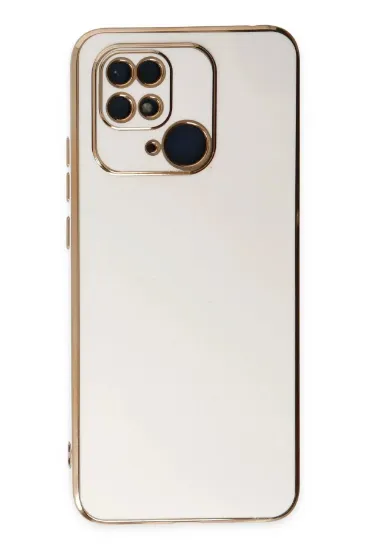 Newface Xiaomi Redmi 10C Kılıf Volet Silikon - Beyaz resmi
