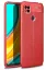 Newface Xiaomi Redmi 9C Kılıf Auto Focus Kapak - Kırmızı resmi