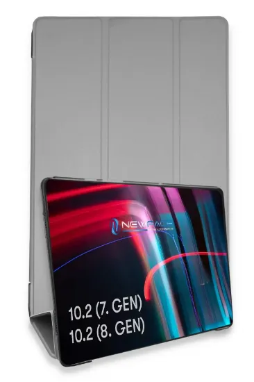 Newface iPad 10.2 (7.nesil) Kılıf Tablet Smart Kılıf - Gri resmi