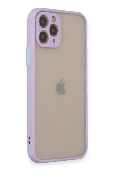 Newface iPhone 11 Pro Kılıf Montreal Silikon Kapak - Mor resmi