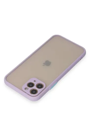Newface iPhone 11 Pro Kılıf Montreal Silikon Kapak - Mor resmi