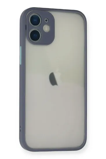 Newface iPhone 11 Pro Max Kılıf Montreal Silikon Kapak - Gri resmi